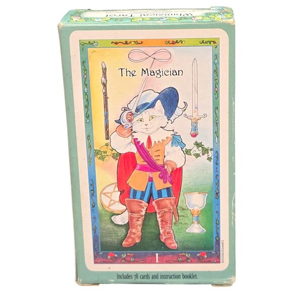 Whimsical Tarot Deck By US Games 78 Cards & Booklet Childrens Fairy Tales Theme - Picture 2 of 11